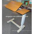 AG-OBT005 Höhenverstellbarer Krankenzimmer-Stauraum, rollbarer Tabletttisch